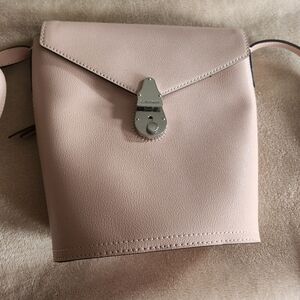 Calvin Klein Pink Crossbody Bag With Pink Wallet